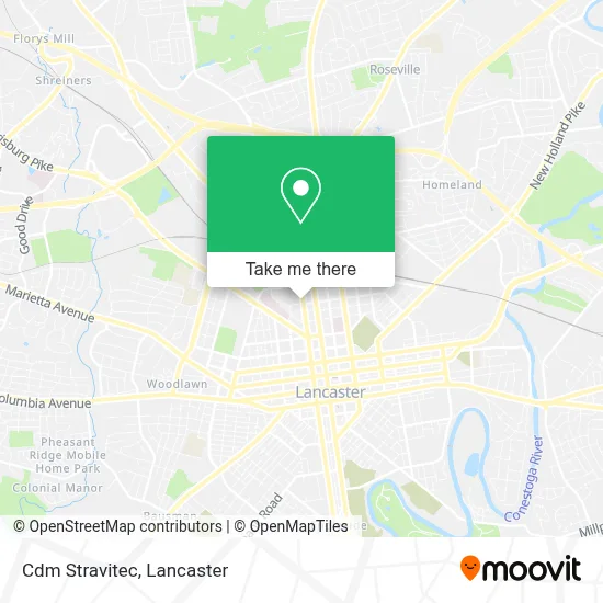 Cdm Stravitec map
