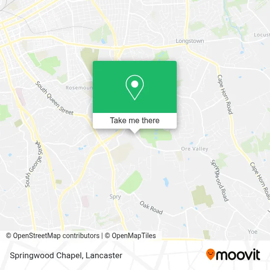 Springwood Chapel map