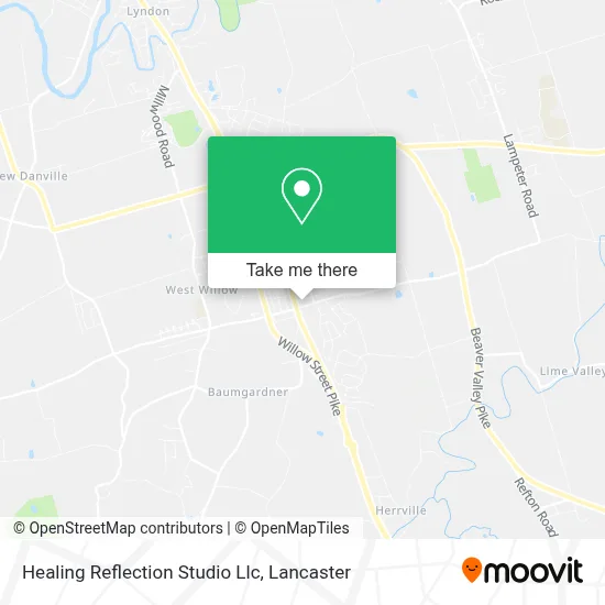 Healing Reflection Studio Llc map