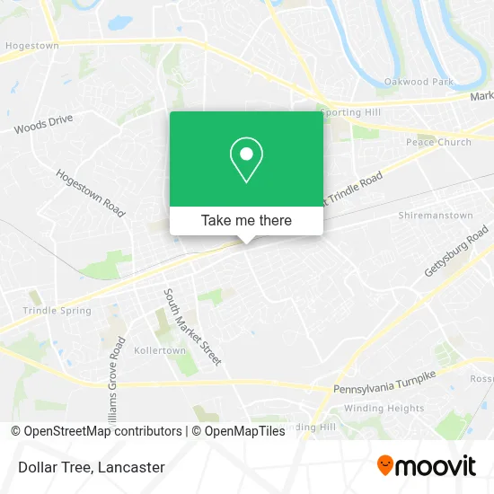 Dollar Tree map