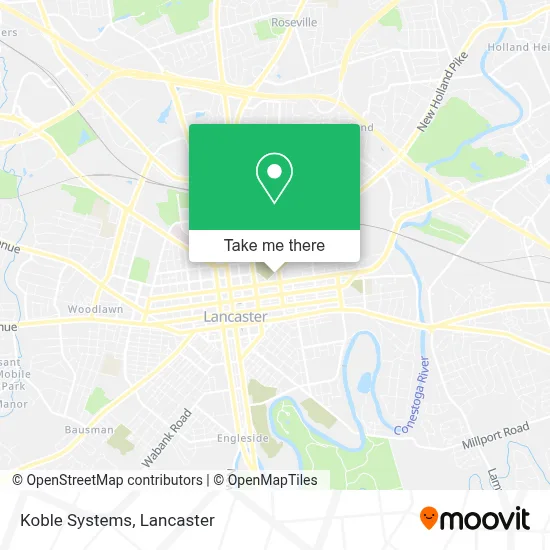 Koble Systems map