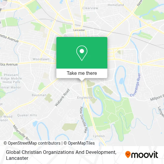 Global Christian Organizations And Development map