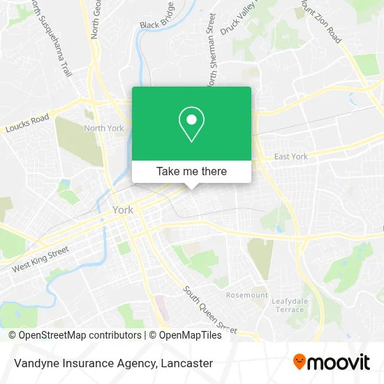 Vandyne Insurance Agency map