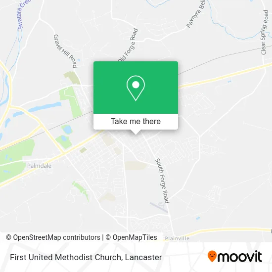 First United Methodist Church map