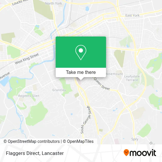 Flaggers Direct map