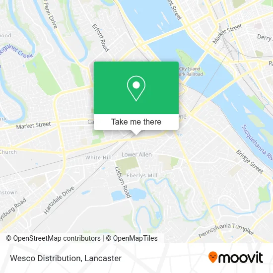 Wesco Distribution map