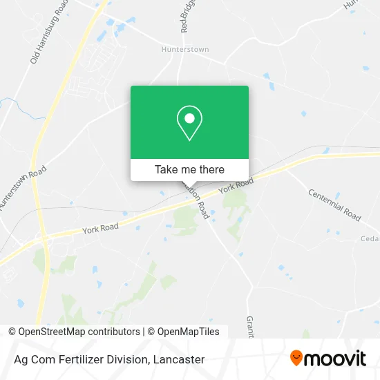 Ag Com Fertilizer Division map