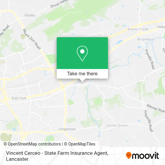 Vincent Cerceo - State Farm Insurance Agent map