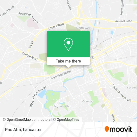 Pnc Atm map
