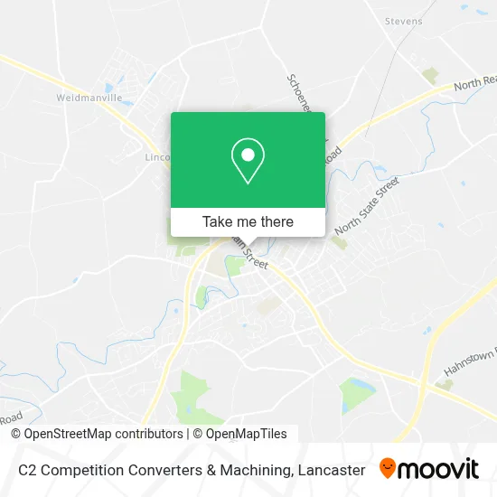 C2 Competition Converters & Machining map