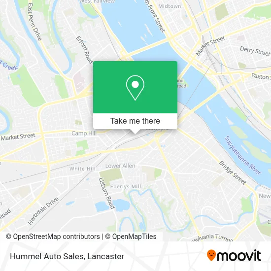Hummel Auto Sales map