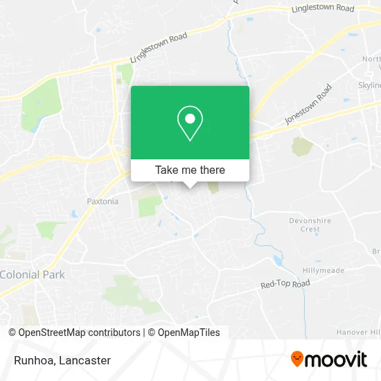 Runhoa map