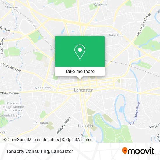 Tenacity Consulting map