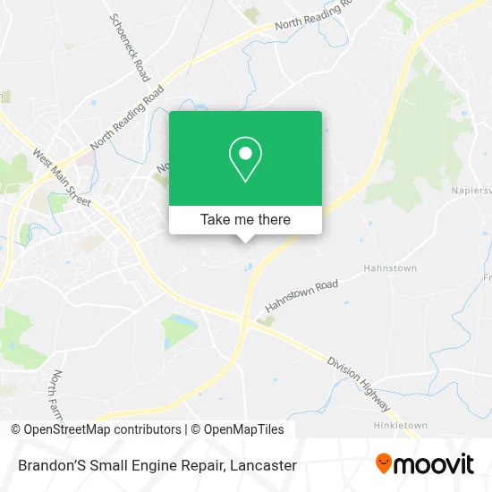 Brandon’S Small Engine Repair map