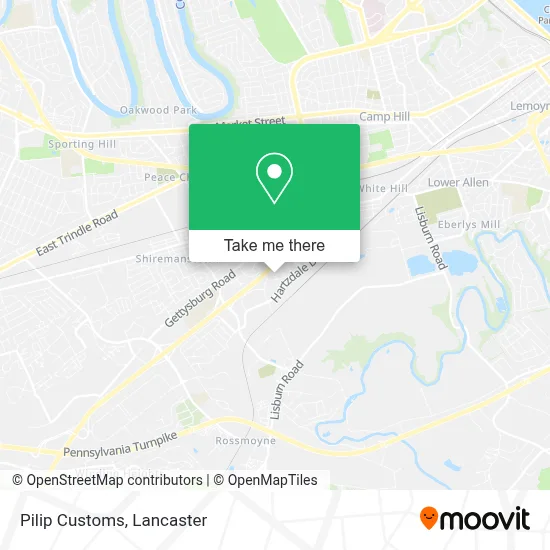 Pilip Customs map