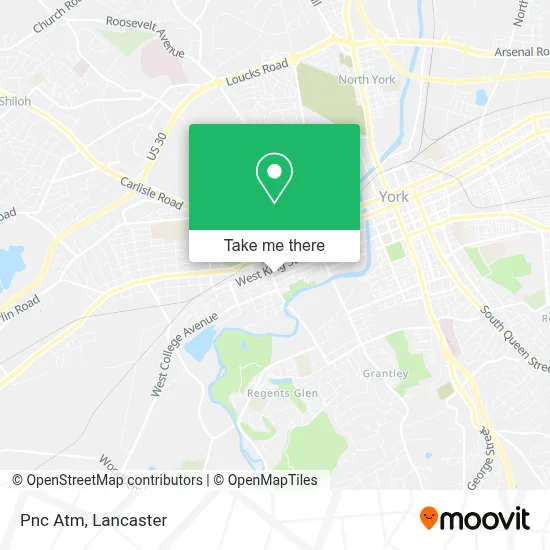 Pnc Atm map