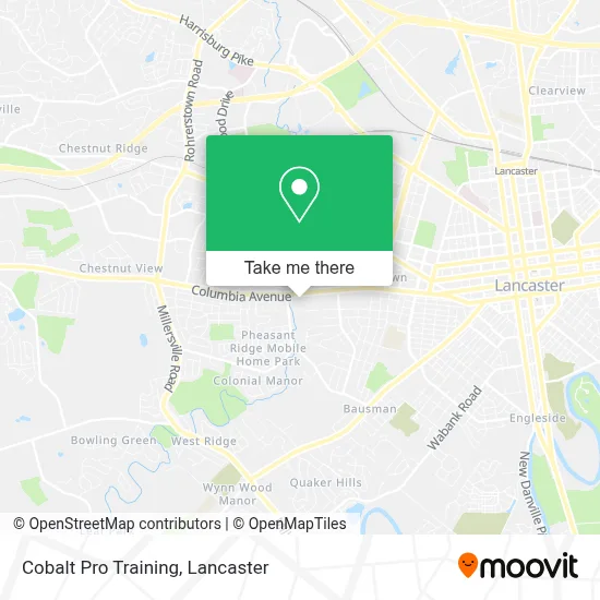 Cobalt Pro Training map