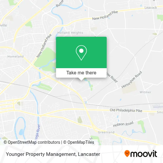 Younger Property Management map