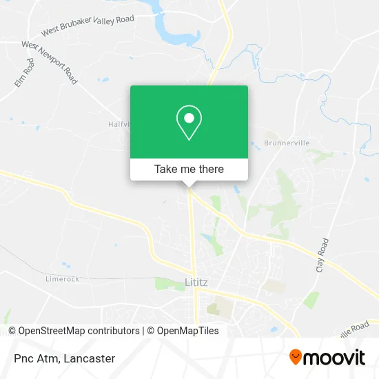 Pnc Atm map