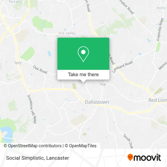 Social Simplistic map