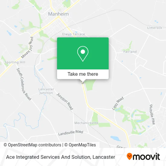 Ace Integrated Services And Solution map