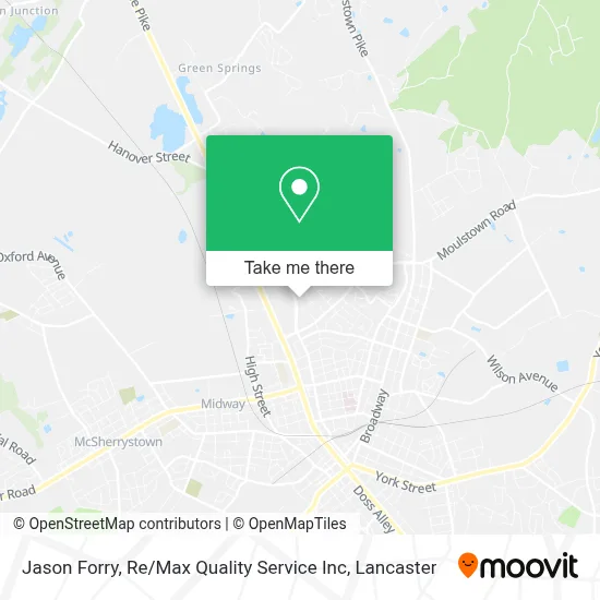 Jason Forry, Re / Max Quality Service Inc map