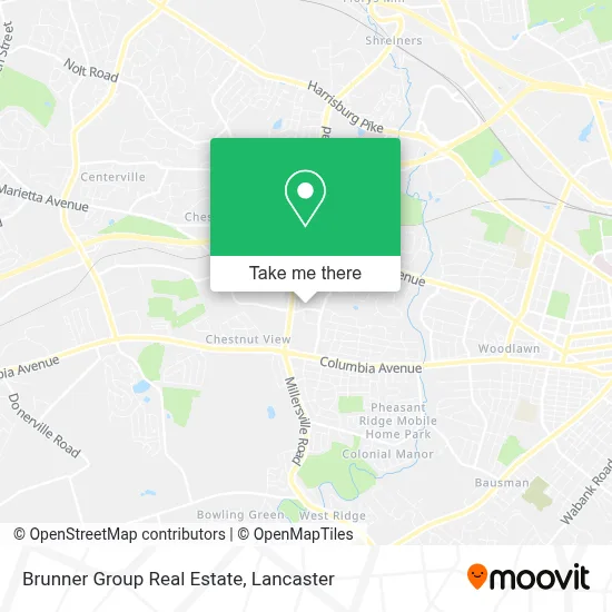 Brunner Group Real Estate map