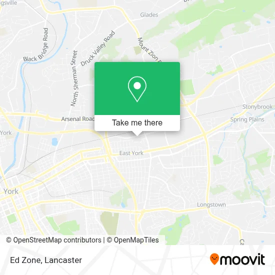 Ed Zone map