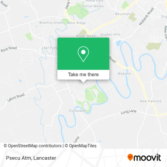 Psecu Atm map