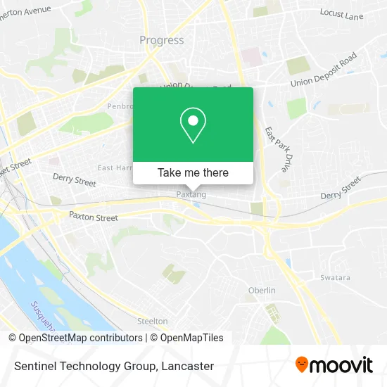 Sentinel Technology Group map