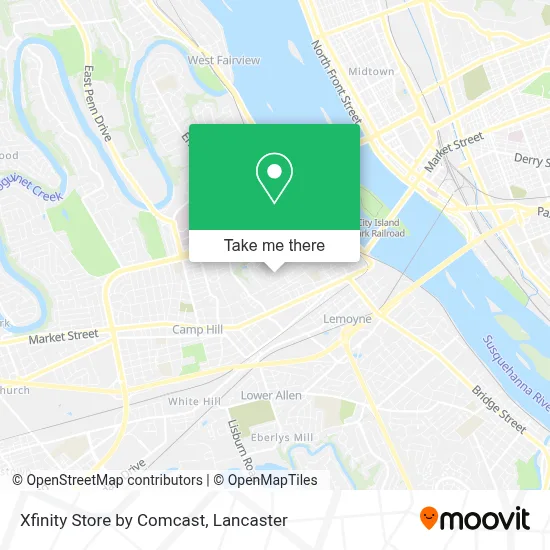 Xfinity Store by Comcast map