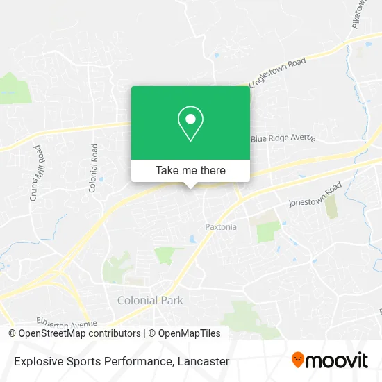 Explosive Sports Performance map
