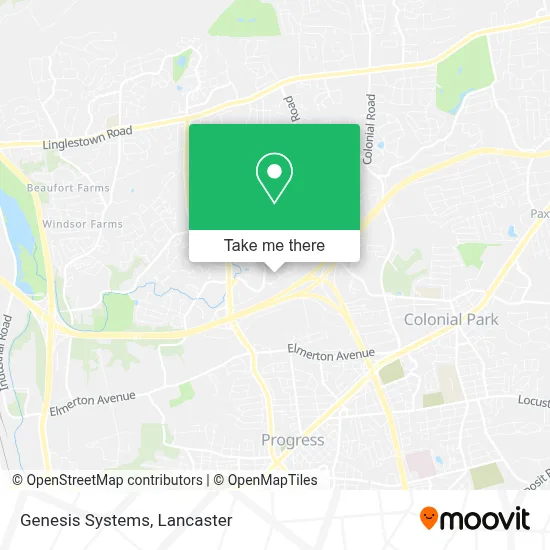 Genesis Systems map