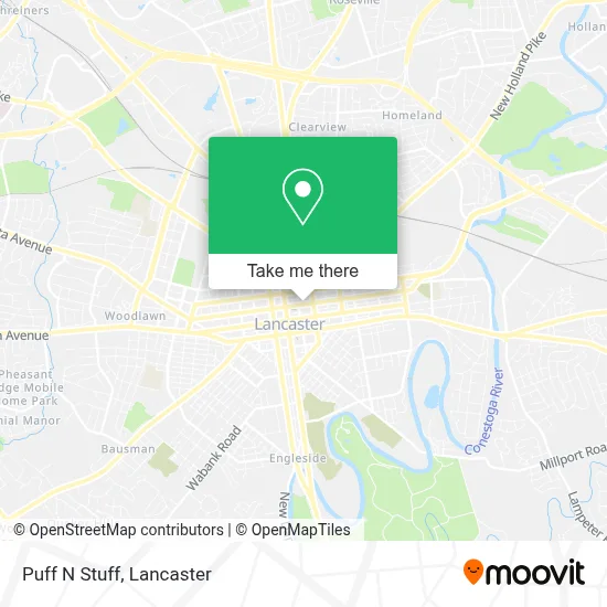 Puff N Stuff map