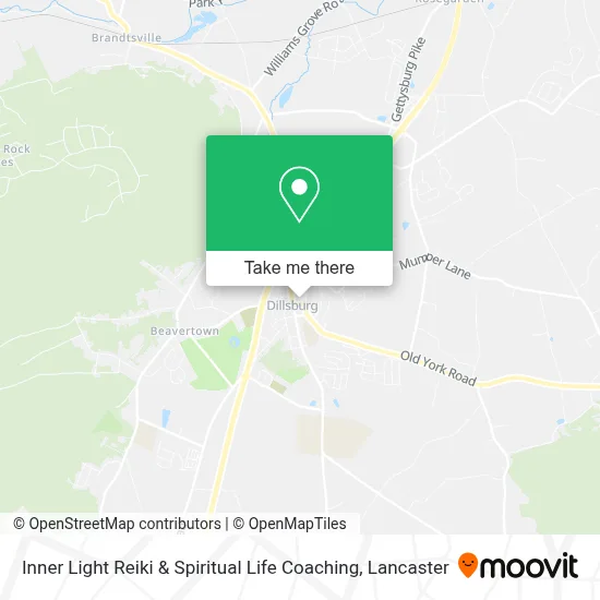 Inner Light Reiki & Spiritual Life Coaching map