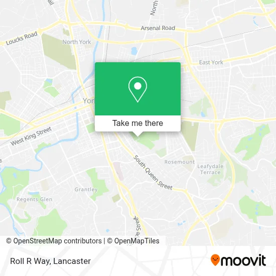 Roll R Way map