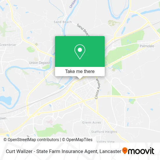 Curt Walizer - State Farm Insurance Agent map