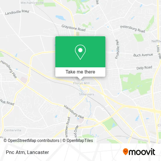Pnc Atm map