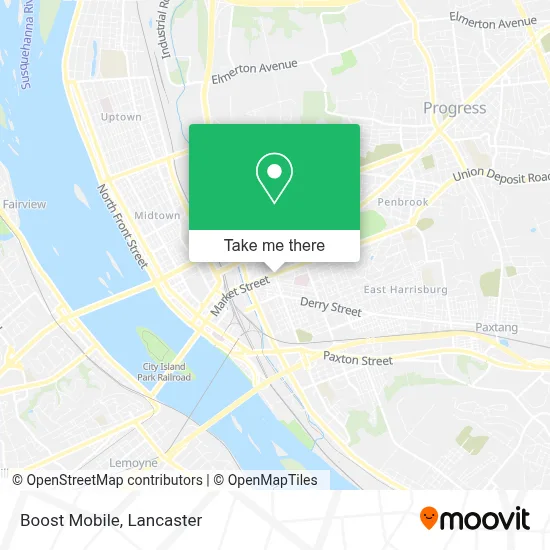 Boost Mobile map