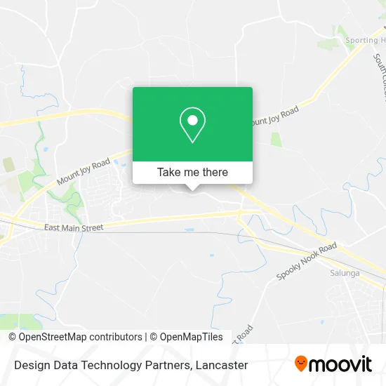 Design Data Technology Partners map