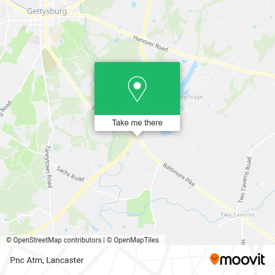 Pnc Atm map