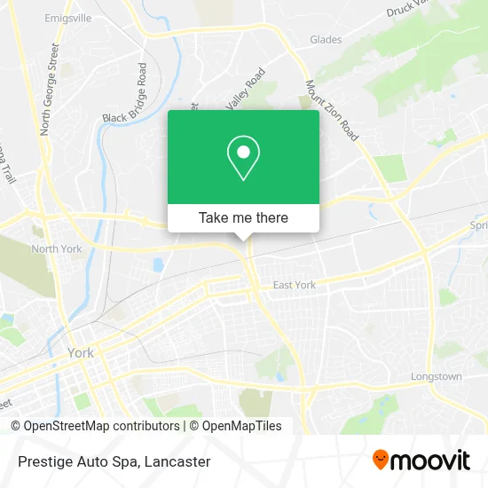 Prestige Auto Spa map