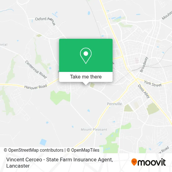 Vincent Cerceo - State Farm Insurance Agent map