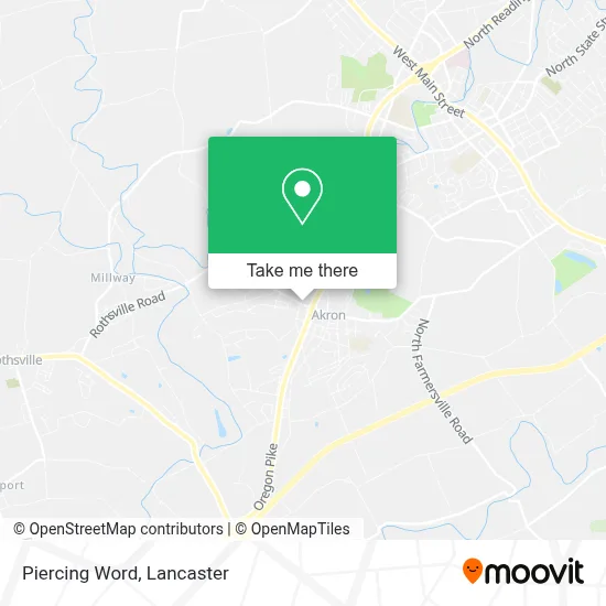 Piercing Word map