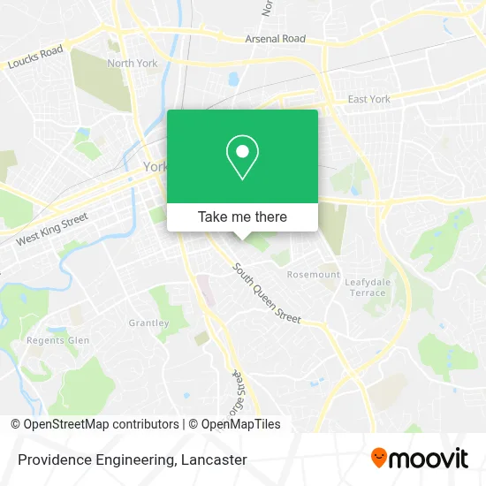 Providence Engineering map