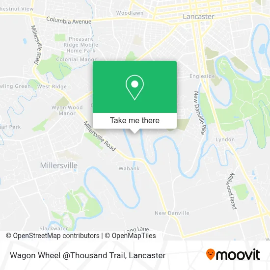 Wagon Wheel @Thousand Trail map