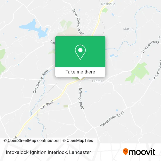 Intoxalock Ignition Interlock map