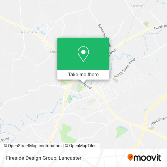 Fireside Design Group map