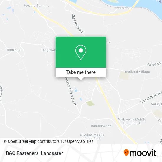 B&C Fasteners map