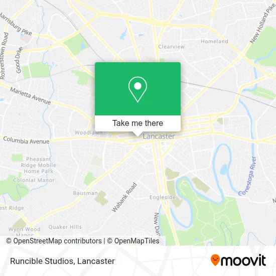 Runcible Studios map